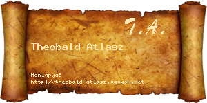 Theobald Atlasz névjegykártya